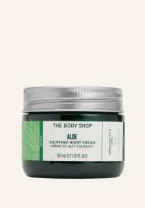 Aloe nyugtató éjszakai arckrém - The Body Shop