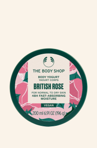 British Rose testjoghurt - The Body Shop