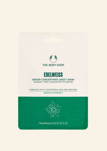 Edelweiss szérum koncentrátum fátyolmaszk - The Body Shop