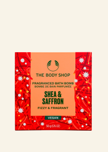 Shea & Saffron fürdőbomba 50g - The Body Shop