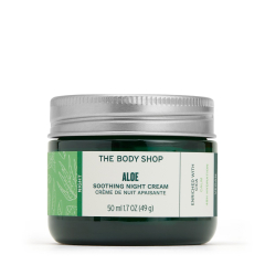 Aloe nyugtató éjszakai arckrém - The Body Shop