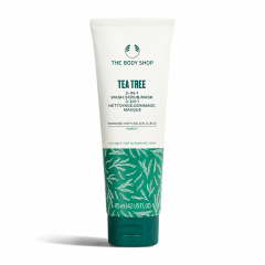 Teafaolajos 3-in-1 radírozó arcmaszk - The Body Shop