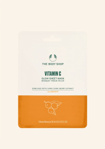Ragyogásfokozó C-vitaminos fátyolmaszk - The Body Shop