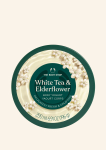 Fehér Tea & Bodzavirág Testjoghurt 200 ml - The Body Shop