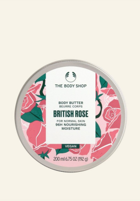 British Rose testvaj 200 ml - The Body Shop