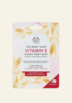 Hidratáló E-vitaminos fátyolmaszk - The Body Shop