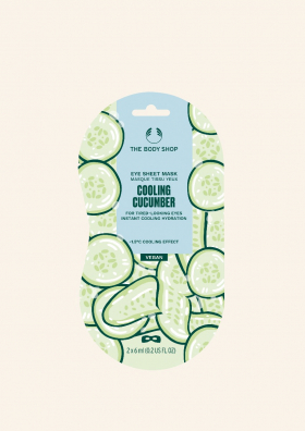 Cooling Cucumber szemkörnyékápoló fátyolmaszk - The Body Shop
