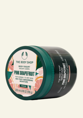 Pink grapefruit testjoghurt - The Body Shop