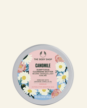 Kamillás sminklemosó balzsam - limitált kamélia illattal - The Body Shop