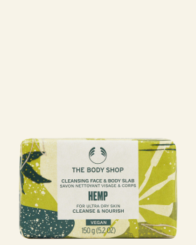 Kendermagolajos arc- és bőrtisztító szappan - The Body Shop