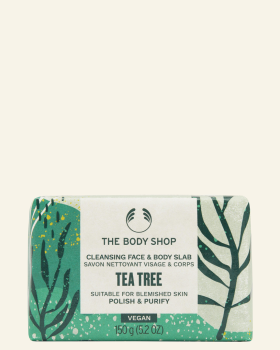 Teafaolajos arc- és bőrtisztító szappan - The Body Shop