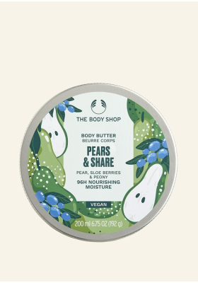 Pears & Share testvaj 200 ml - The Body Shop