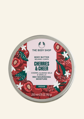 Cherries & Cheer testvaj 200 ml - The Body Shop