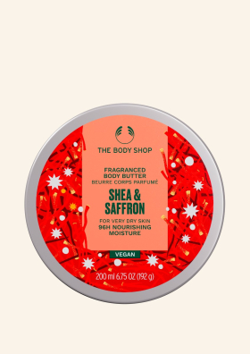 Shea & Saffron testvaj 200ml - The Body Shop