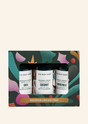 Kényeztető Tusolókrém Trió - The Body Shop