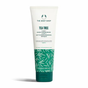 Teafaolajos 3-in-1 radírozó arcmaszk - The Body Shop