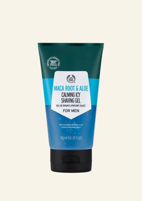 Maca Root és Aloe hűsítő borotválkozó gél - The Body Shop