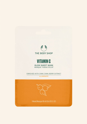 Ragyogásfokozó C-vitaminos fátyolmaszk - The Body Shop