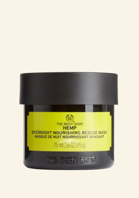 Kendermagolajos intenzíven hidratáló éjszakai arcmaszk - The Body Shop