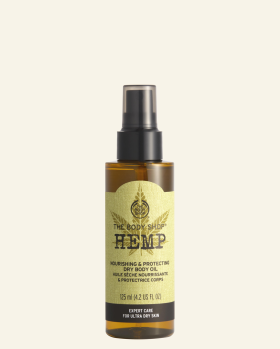 Kendermagolajos ápoló & védelmező szárazolaj 125ml - The Body Shop