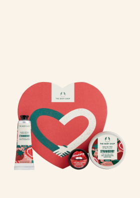 Szívküldi Epres Ajándékdoboz - The Body Shop