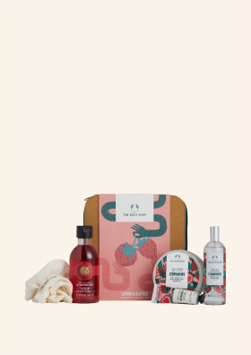 Nagy epres ajándékcsomag - The Body Shop
