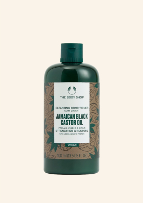 Jamaicai fekete ricinusolajos tisztító kondícionáló 400 ml - The Body Shop