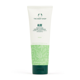 Aloe nyugtató krémes arclemosó - The Body Shop