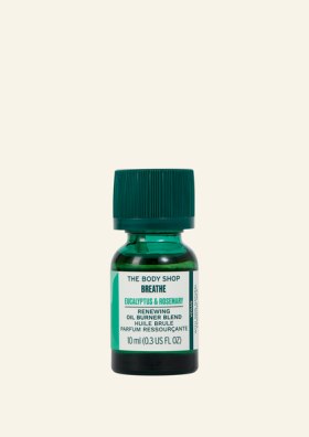 Breathe Eukaliptusz & Rozmaring illóolaj keverék 10 ml - The Body Shop